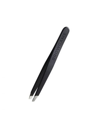 Signature Tweezer Slanted Soft Touch  Blackout